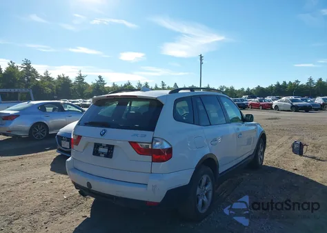 2007 BMW X3 3.0Si from USA, damaged, VIN WBXPC93417WF06331